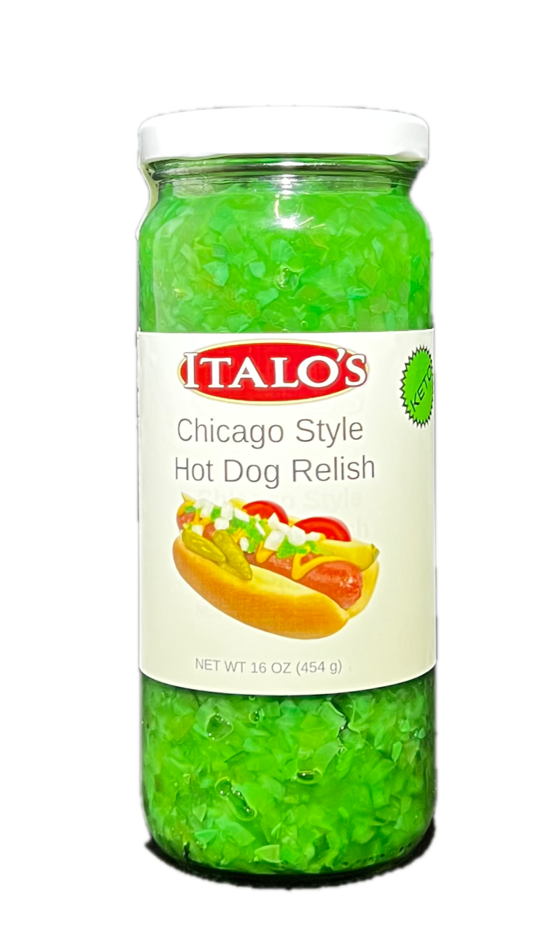 Italo's Chicago Style Neon Green Hot Dog Relish
