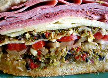 Load image into Gallery viewer, Pasta Sauce Gourmet muffuletta sandwich
